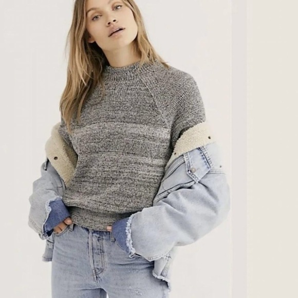 Free People Too Good Ribbed Knit Pullover Sweater - Picture 3 of 10